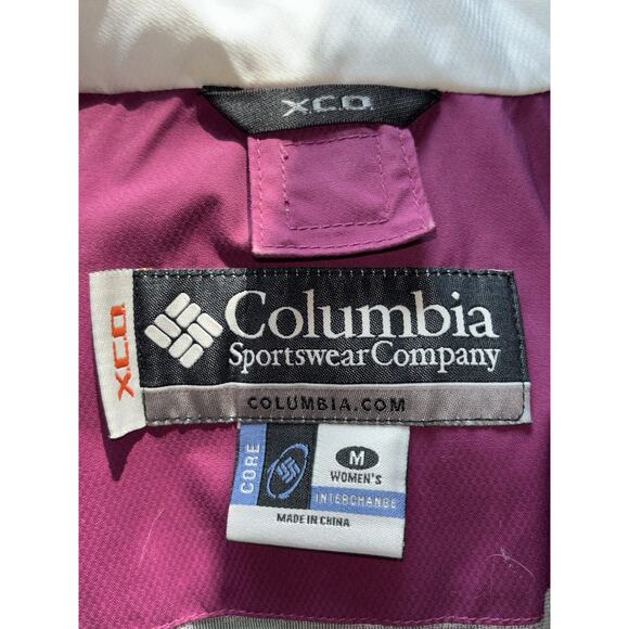 Columbia X.C.O Womens Coat Sz Med Storm Dry Winter Long Sleeve-No Hood - Picture 5 of 12
